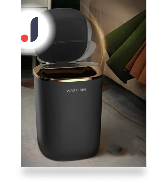 12L Intelligent Sensor Trash Can — Kitchen Cans, Simple and warm