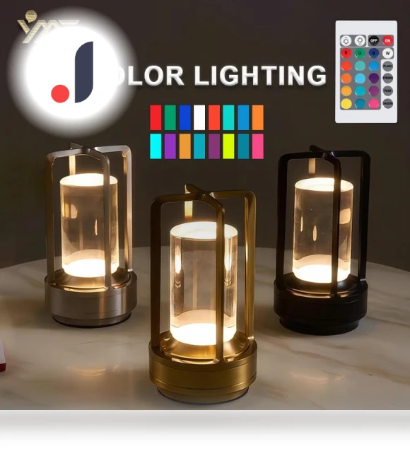 16-Color RGB Desk Lamp — Study & Desk Lighting, TOP-MALL-001