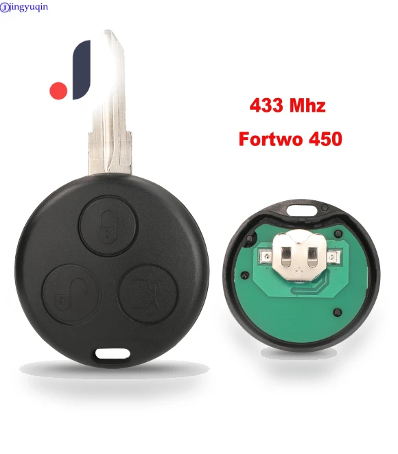 3 Button Remote Car Key — Keyless Entry, Jingyuqin Car Key