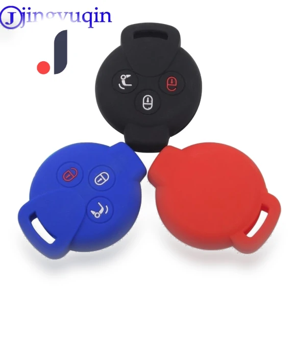3-Button Silicone Remote Control Cover — Key Holders & Accessories, Jingyuqin Car Key