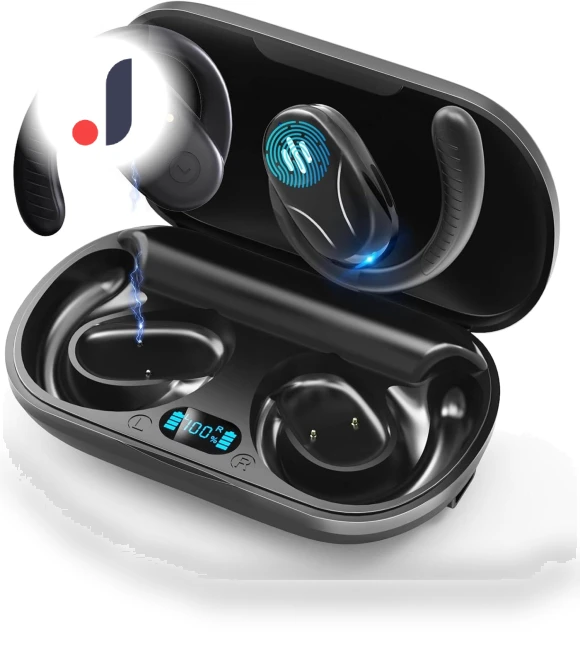 AI Translator Earbuds — Language Translators, Junmaocun