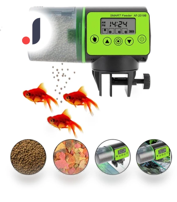 Automatic Fish Feeder — Feeders, RUI RUI YU 7