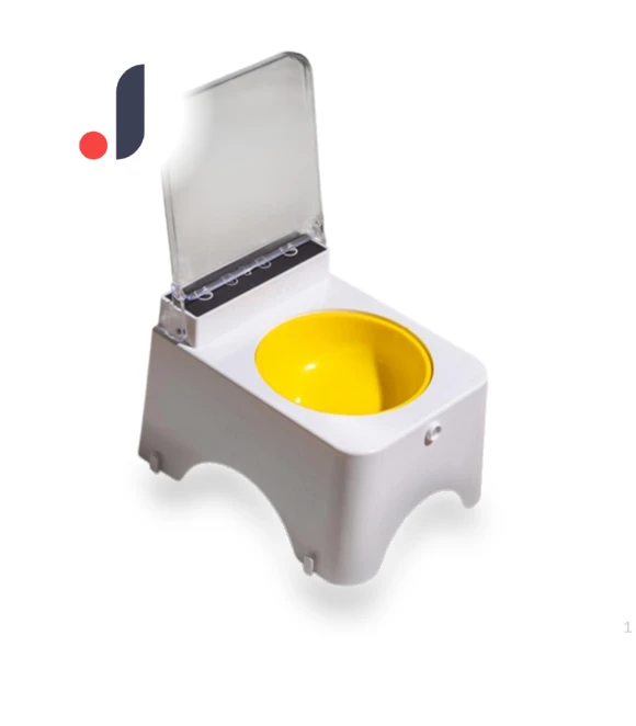Automatic Pet Bowl with Raised Stand — Bowls, Closet of Beauty
