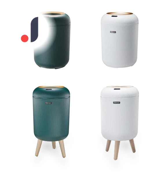 Automatic Sensor Kitchen Trash Can — Kitchen Cans, Simple and warm