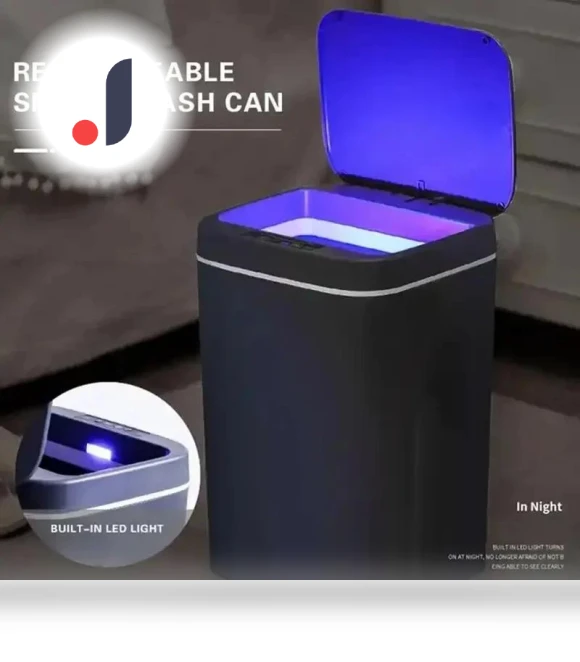 Automatic Sensor Trash Can — Kitchen Cans, Simple and warm