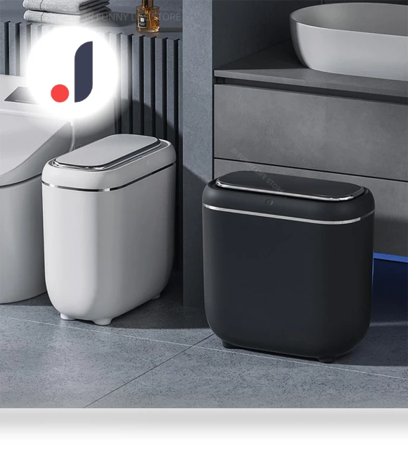 Automatic Sensor Trash Can — Kitchen Cans, Simple and warm