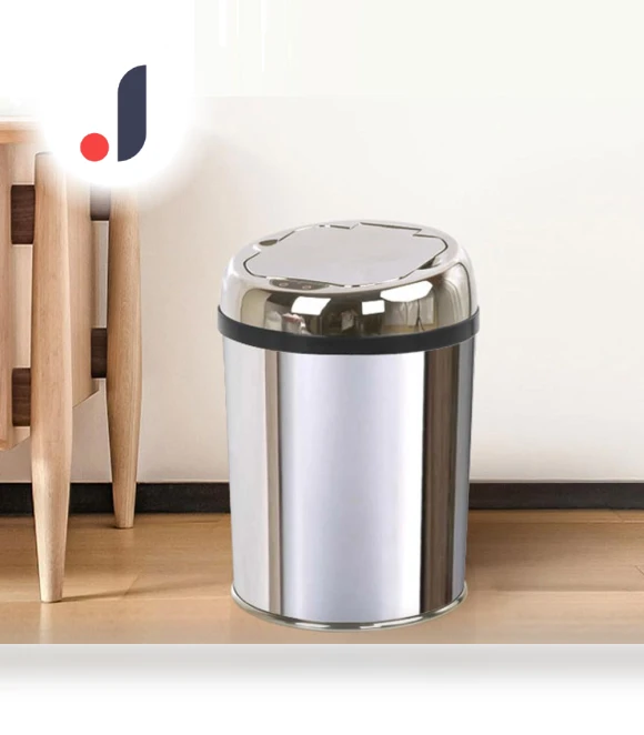 Automatic Smart Trash Can — Kitchen Cans, Simple and warm
