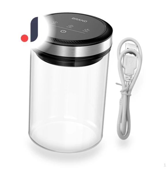 Automatic Vacuum Coffee Canister — Jars & Canisters, Qiline