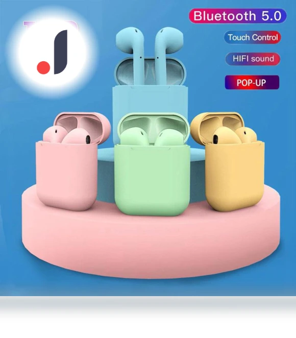 Bluetooth 5.0 Wireless Earbuds — In-Ear Headphones, KOOGEN Light Show