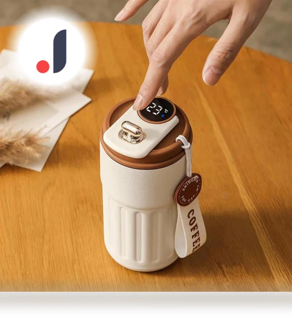 Digital LED Smart Thermos — Beverage Warmers, TOP-MALL-001