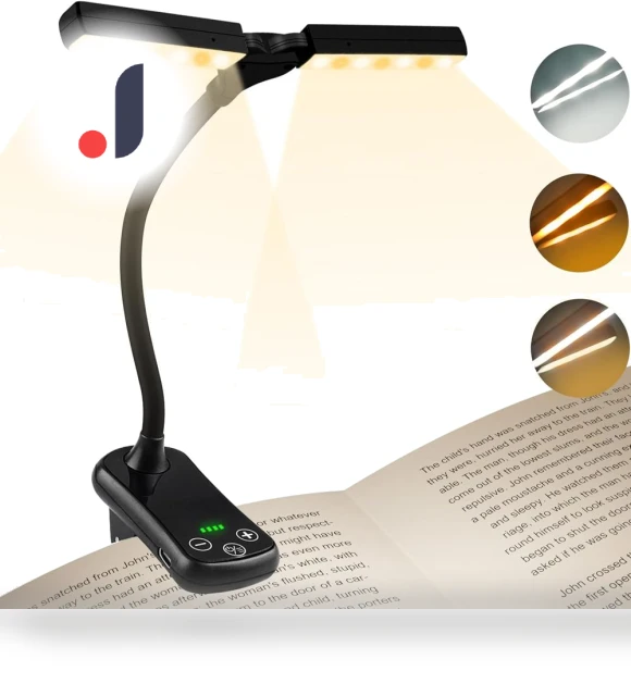 Double Head 14 LEDs Touch Control Reading Lamp — Reading Lights, TOP-MALL-001