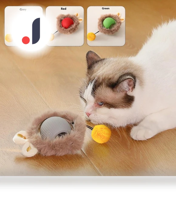 Electric Cat Toy with Ball — Balls, YJMP