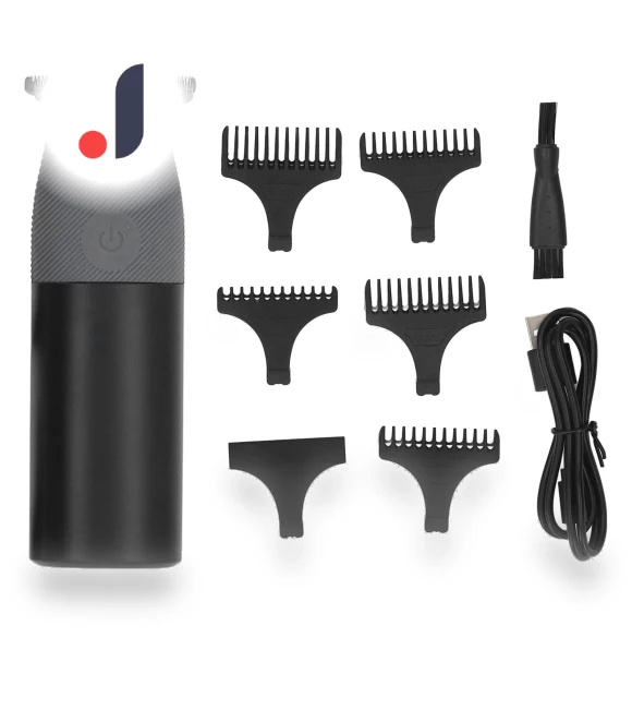Electric Hair Trimmer with Smart LCD Display — Nose & Ear Trimmers, ZY-jieri