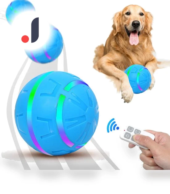 Electric Rolling Ball Toy for Dogs — Automatic Launchers, jiandandian