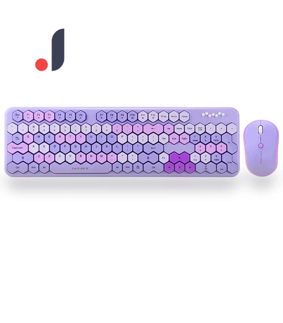 Ergonomic 2.4G Wireless Silent Keyboard Mouse Combo — Keyboard and Mouse Sets, Mofii
