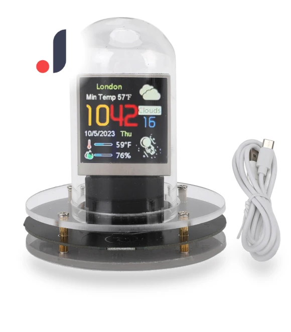 Glow Tube Clock Desktop Ornament — Alarms & Clocks, 3d printing machine