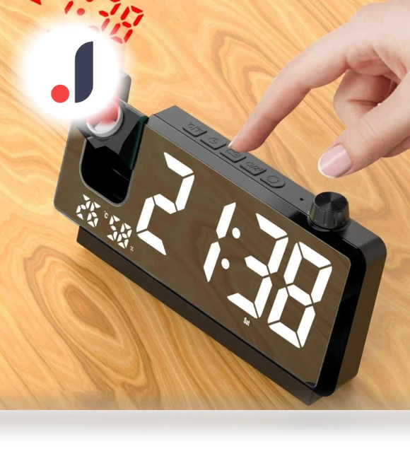 HD LED Digital Projection Clock — Clocks, Darling Home