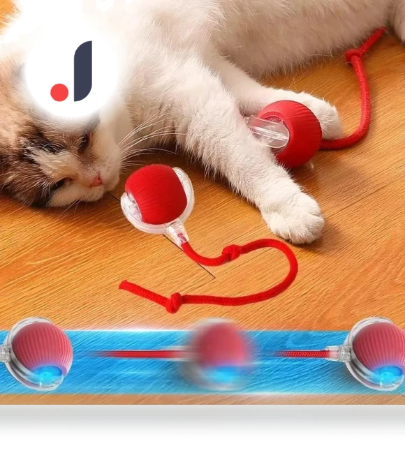 Interactive Pet Toy Ball — Automatic Launchers, Hair tools