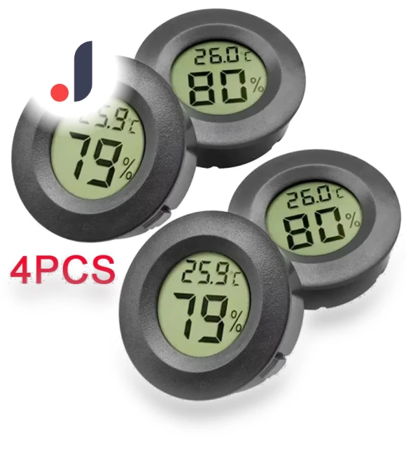 LCD Digital Thermometer Hygrometer — Home Climate Control, TOP-MALL-001