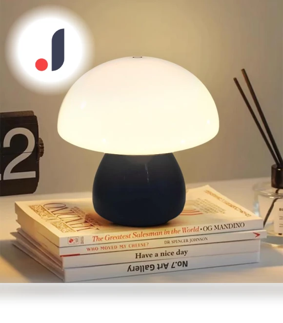 LED Mushroom Table Lamp — Lamps & Shades, happy8