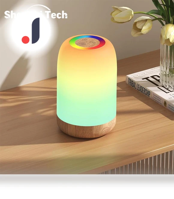 LED Touch Lamp with Adjustable RGB Color — Desk & Table Lighting, TOP-MALL-001