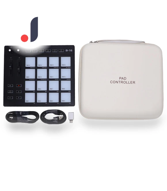 MIDI Controller with 16 Drum Pads — MIDI Control Devices, 3d printing machine