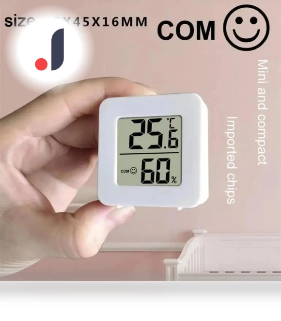 Mini LCD Thermometer Hygrometer — Home Climate Control, TOP-MALL-001