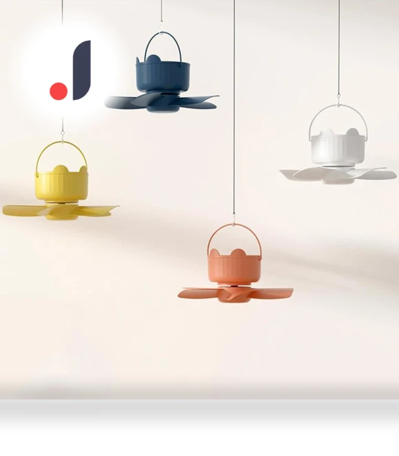 Modern Ceiling Fan with USB Charging — Ceiling Fans, Darling Women Boutique