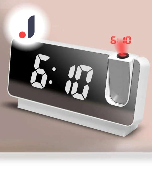 Modern Minimalist Digital Alarm Clock — Alarms & Clocks, TOP-MALL-001