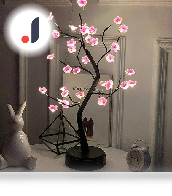 Night Light in the Form of a Desktop Tree — Creative Lighting Solutions, BeautifullifeA