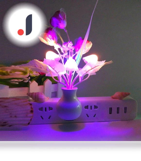 Night Light with Mushroom Mount — Night Lights, TOP-MALL-001