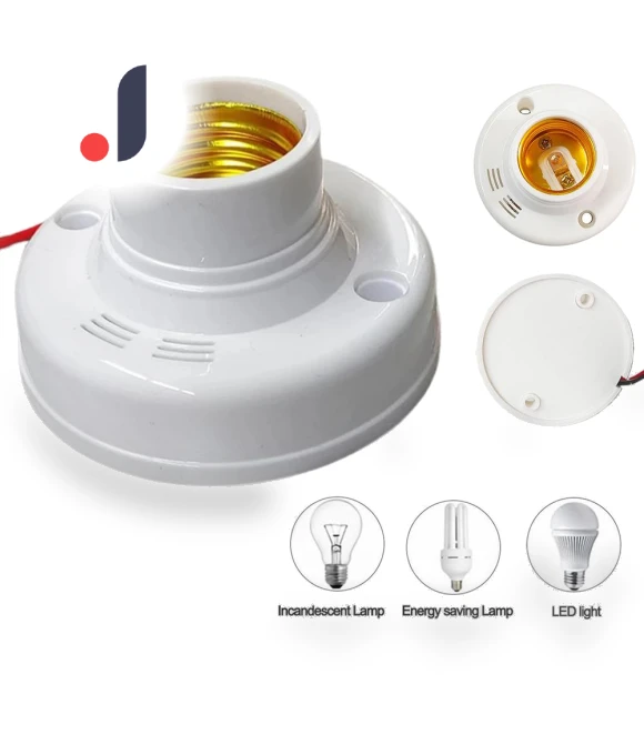 PIR Motion Detector Wall Lamp Holder Socket — Motion Sensors, YJMP home