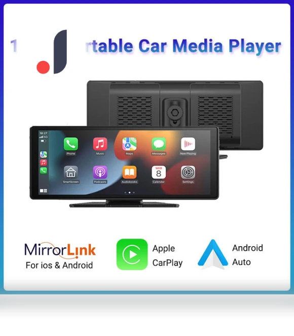 Portable Car Media Player — Stereo Receivers, ZoomSpark