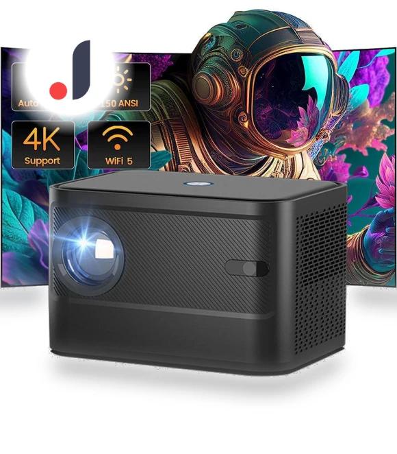 Portable HD Projector — Home Theater Projectors, Essager Electronic
