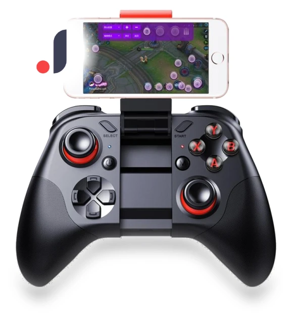Portable Wireless Bluetooth Game Controller with Phone Clip — Keyboards, Mocute