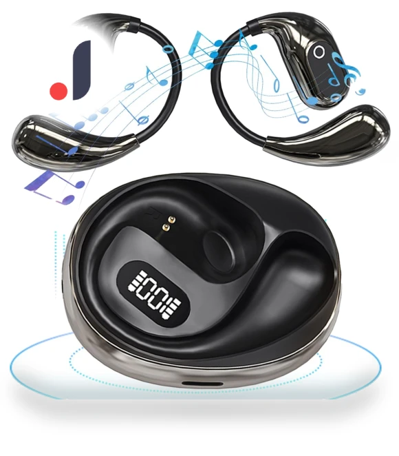 Real-time Translator Earbuds — Language Translators, Junmaocun