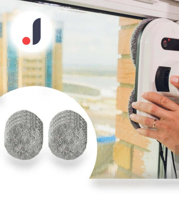 Replacement Pads for Window Cleaning Robot — Accessories, Moonice