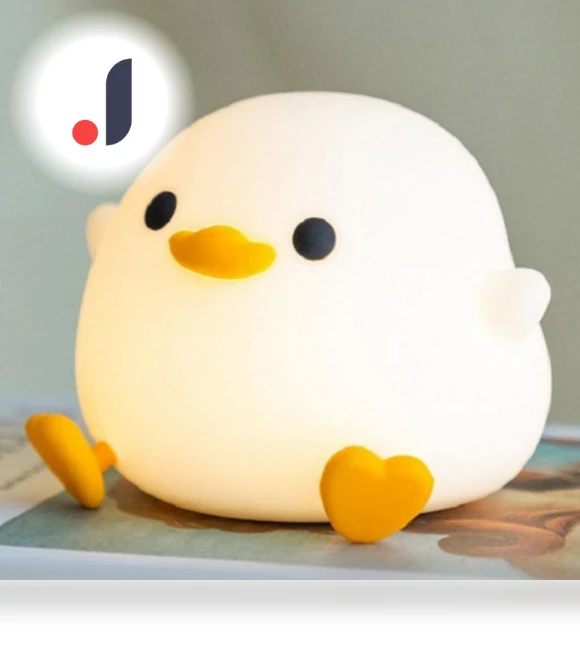 Silicone Duck Night Light — Lamps & Shades, TOP-MALL-001