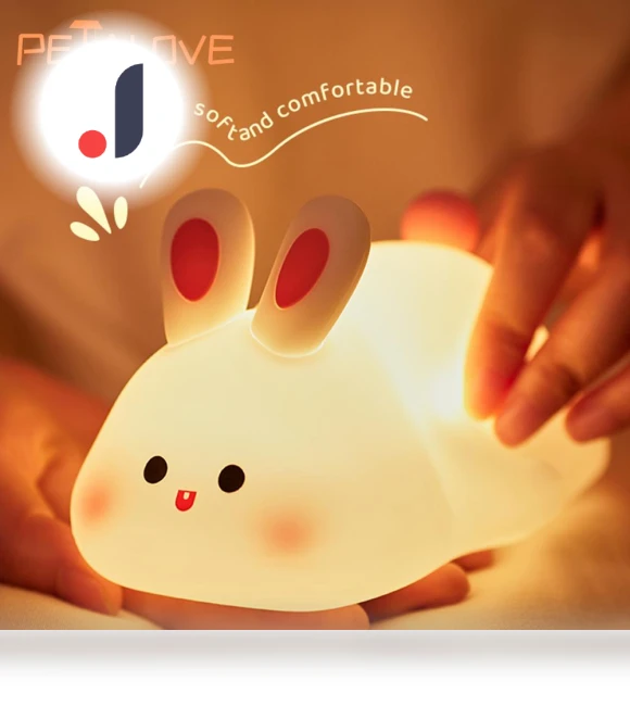 Silicone Night Light with Touch Sensor — Night Lights, TOP-MALL-001