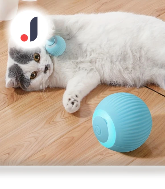 Smart Ball Interactive Cat Toy — Balls, Simple and warm