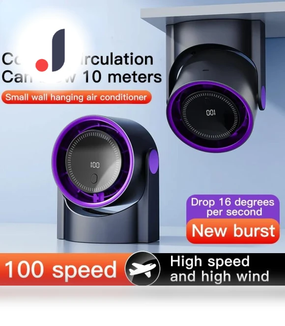Smart Electric Fan — Portable Cooling Solutions, Darling Women Boutique