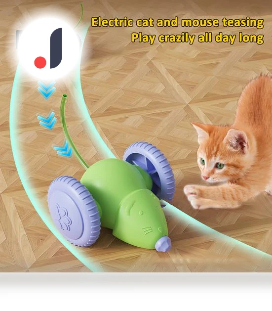 Smart Electric Mouse Toy for Cats — Cat Playthings, Kitty Cat House
