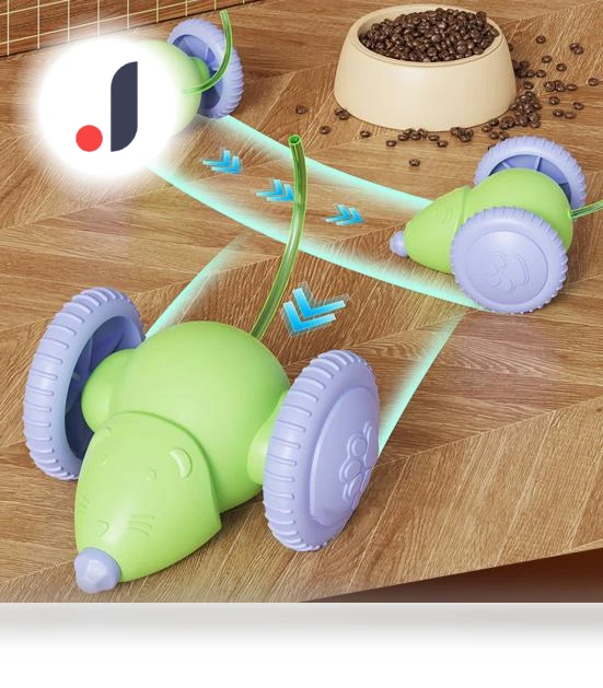Smart Electric Mouse Toy — Cat Playthings, jiandandian