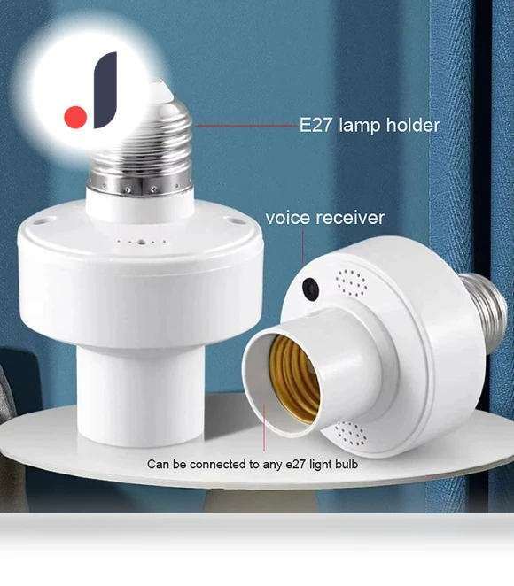 Smart Light Bulb Socket Adapter — Smart Home Modules, Superficial