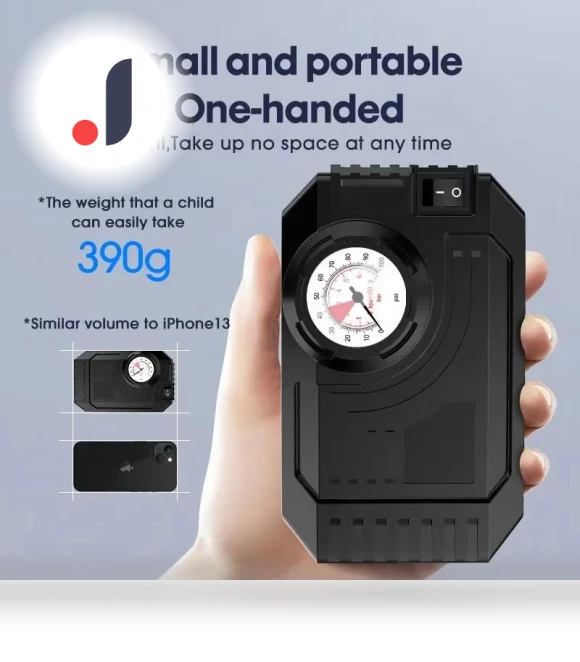 Smart Mini Portable Car Air Pump — Tire Inflation Solutions, Carsun