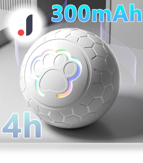 Smart Pet Toy Ball — Interactive Animal Companions, Pawstrip
