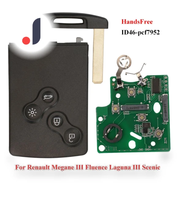 Smart Remote Key Card — Keyless Entry, Jingyuqin Car Key