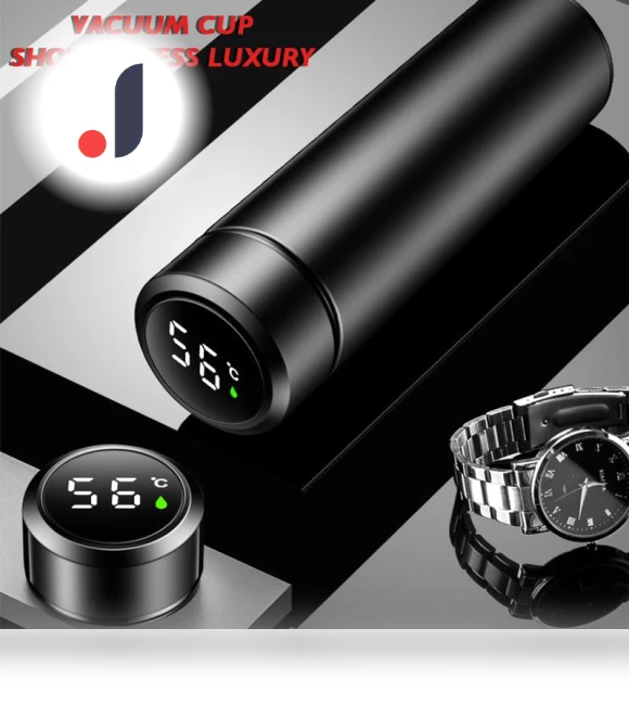 Smart Temperature Display Tumbler — Beverage Warmers, Versatile Home Furnishing
