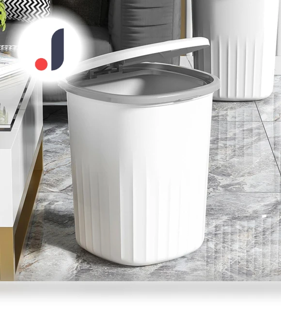 Smart Touch Trash Can — Kitchen Cans, Simple and warm
