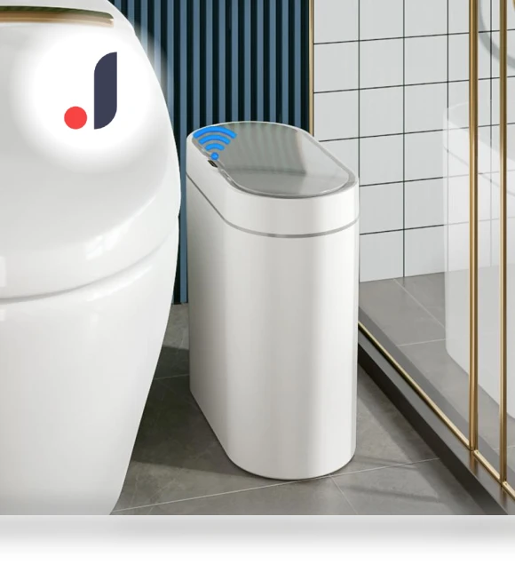 Smart Trash Can — Kitchen Cans, Simple and warm